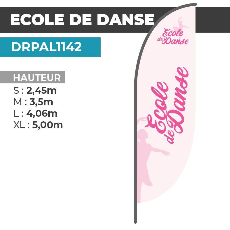Drapeau ÉCOLE DE DANSE