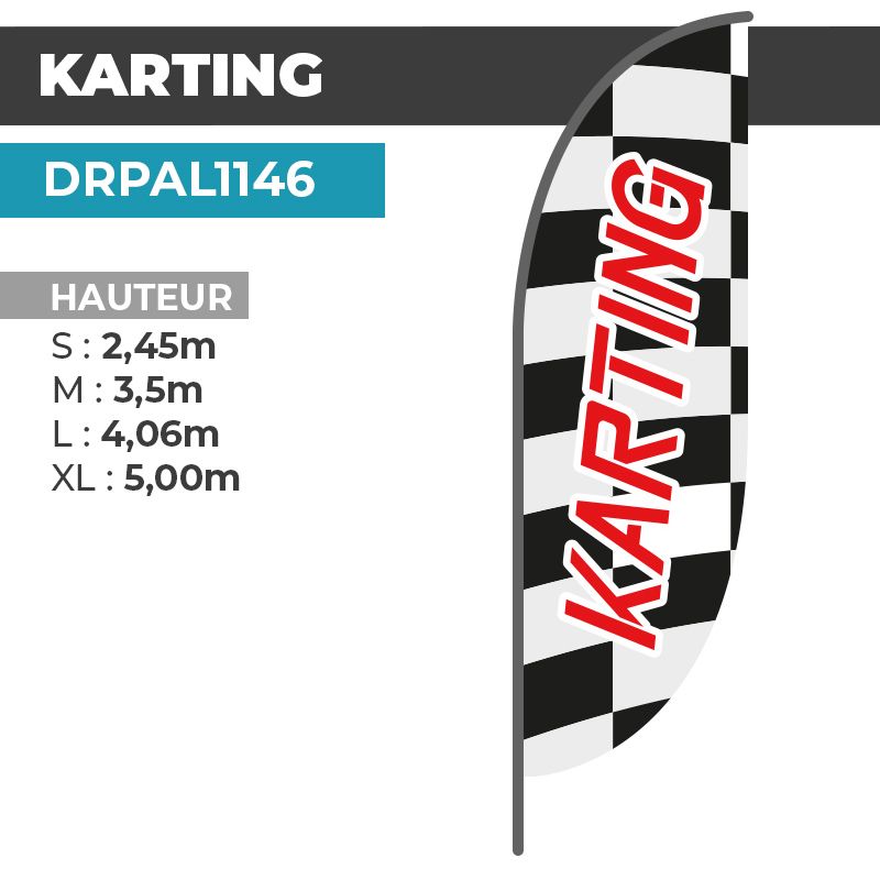Drapeau KARTING