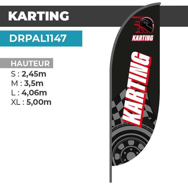 Drapeau KARTING