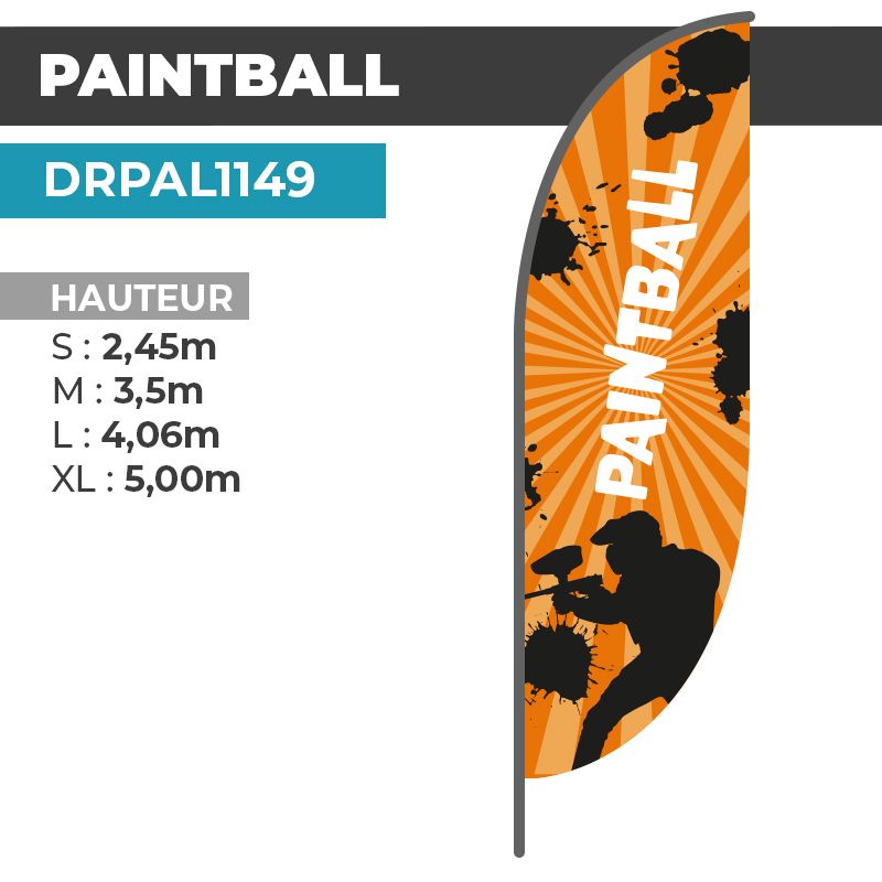 Drapeau PAINTBALL