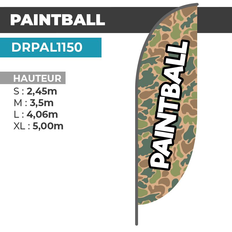 Drapeau PAINTBALL
