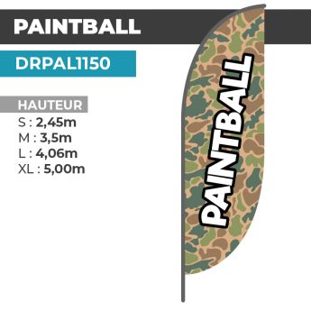 Drapeau PAINTBALL
