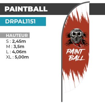 Drapeau PAINTBALL