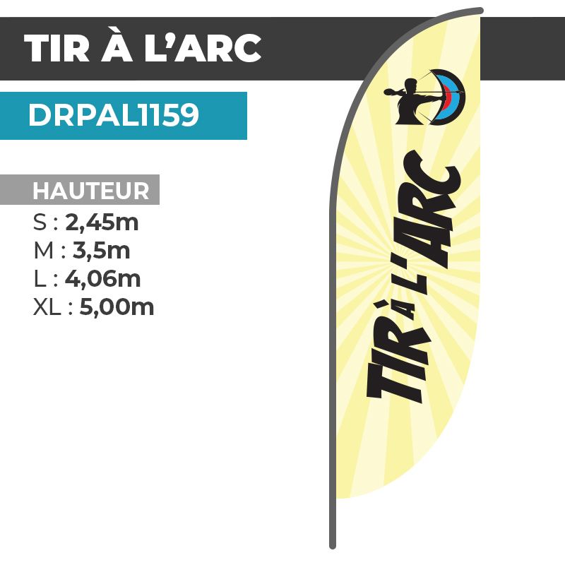 Drapeau TIR À L'ARC