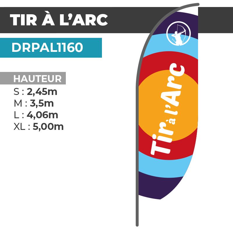 Drapeau TIR À L'ARC