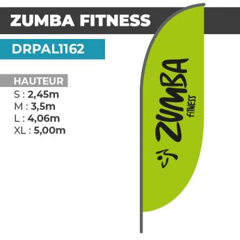 Drapeau ZUMBA FITNESS
