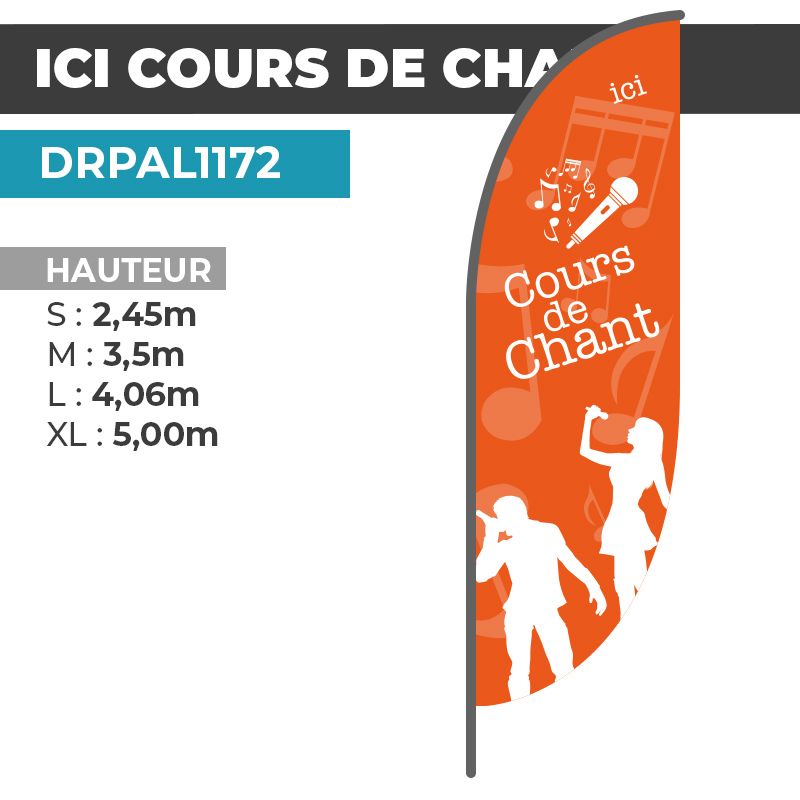 Drapeau ICI COURS DE CHANT