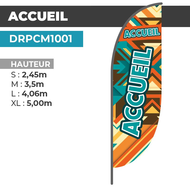 Drapeau ACCUEIL
