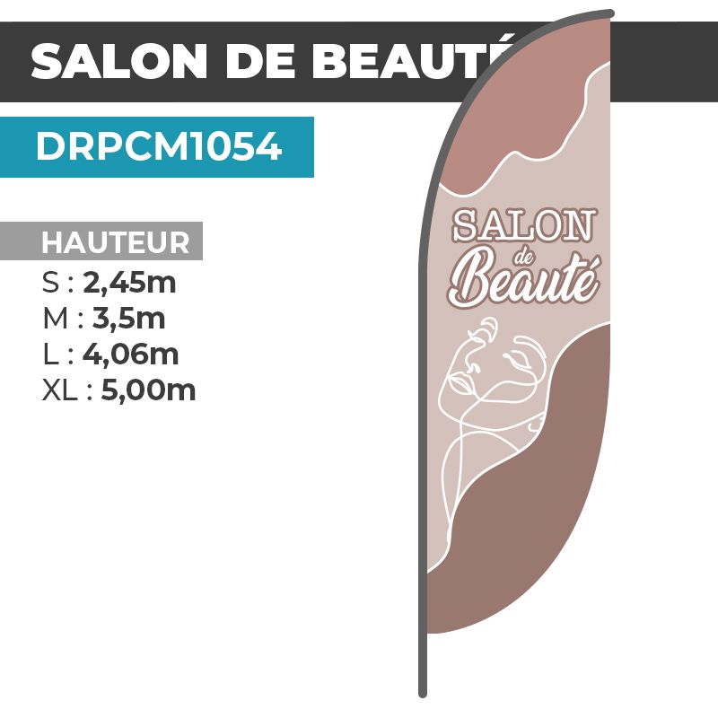 Drapeau SALON DE BEAUTÉ
