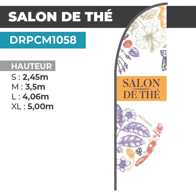 Drapeau SALON DE THÉ