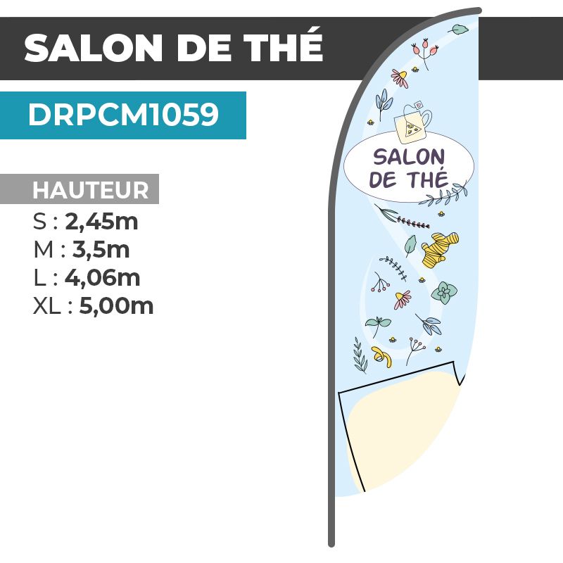 Drapeau SALON DE THÉ