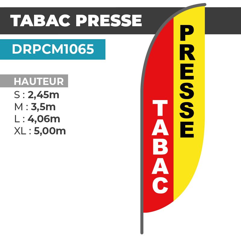 Drapeau TABAC PRESSE
