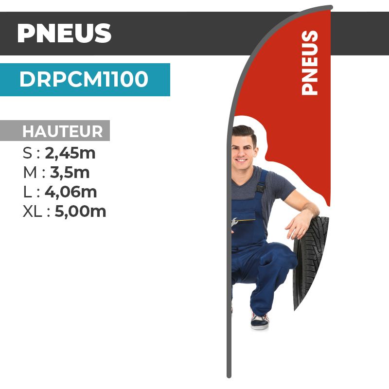 Drapeau PNEUS