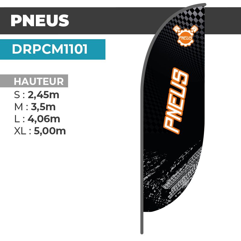 Drapeau PNEUS