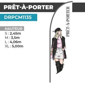 Drapeau PRÊT À PORTER