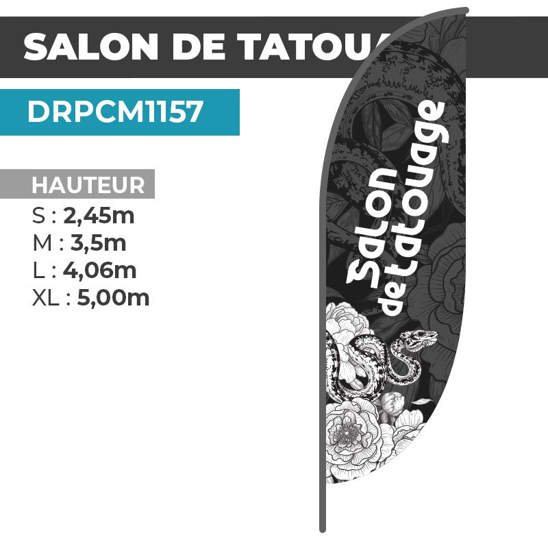 Drapeau SALON DE TATOUAGE