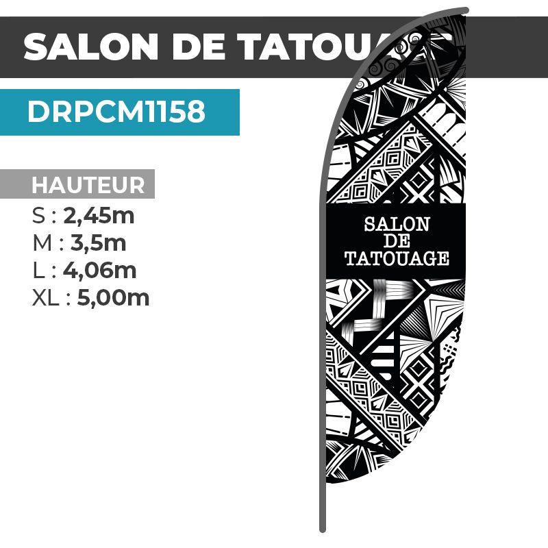 Drapeau SALON DE TATOUAGE