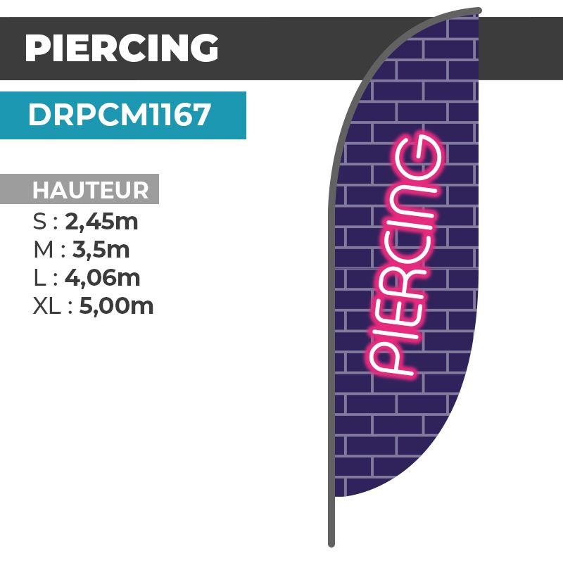 Drapeau PIERCING