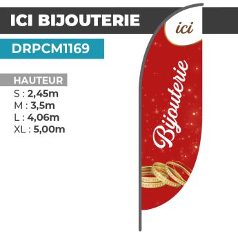 Drapeau ICI BIJOUTERIE