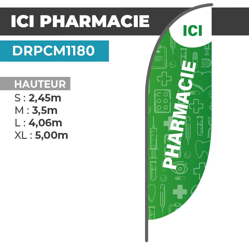 Drapeau ICI PHARMACIE