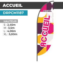 Drapeau ACCUEIL