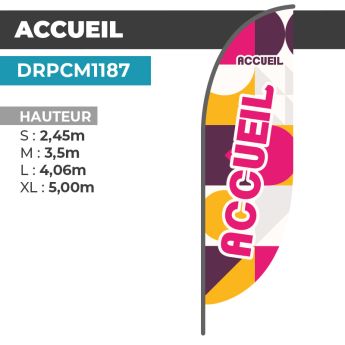 Drapeau ACCUEIL