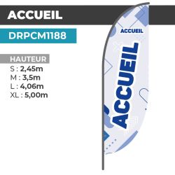 Drapeau ACCUEIL