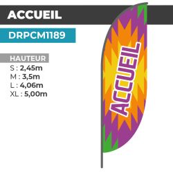 Drapeau ACCUEIL