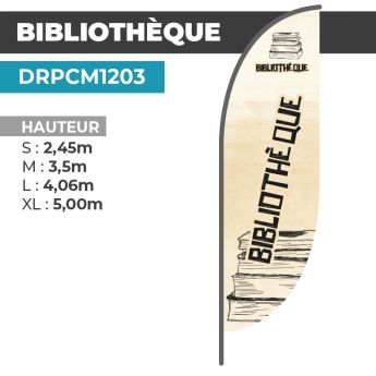 Drapeau BIBLIOTHÈQUE