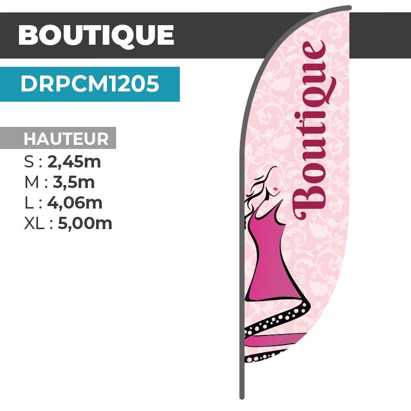 Drapeau BOUTIQUE