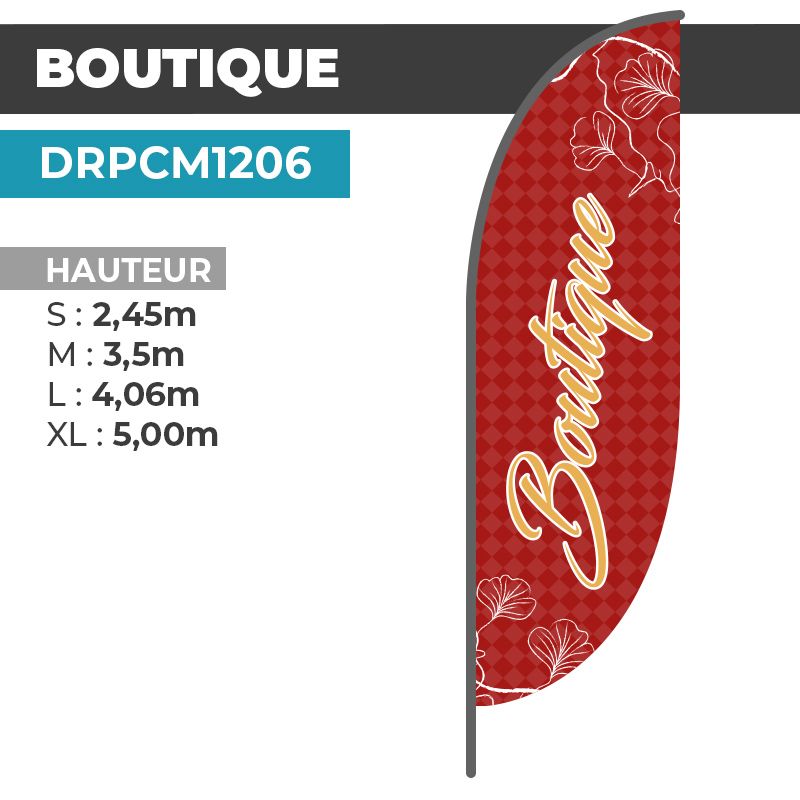 Drapeau BOUTIQUE