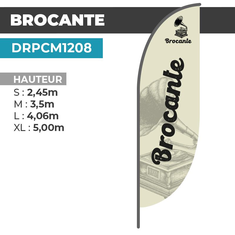 Drapeau BROCANTE