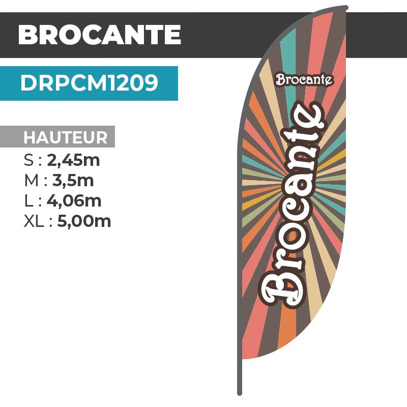 Drapeau BROCANTE