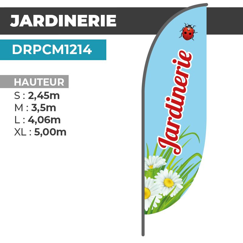 Drapeau JARDINERIE