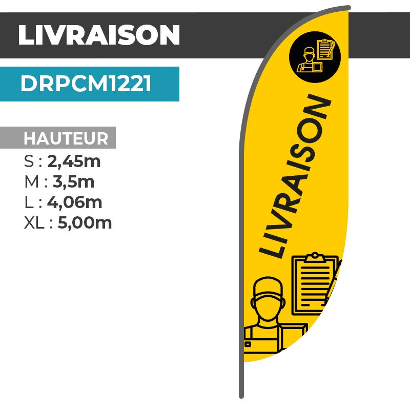 Drapeau LIVRAISON