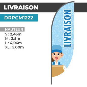 Drapeau LIVRAISON