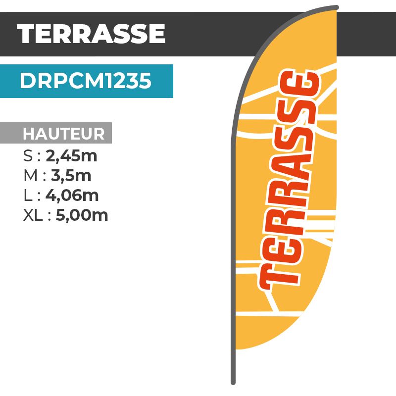 Drapeau TERRASSE