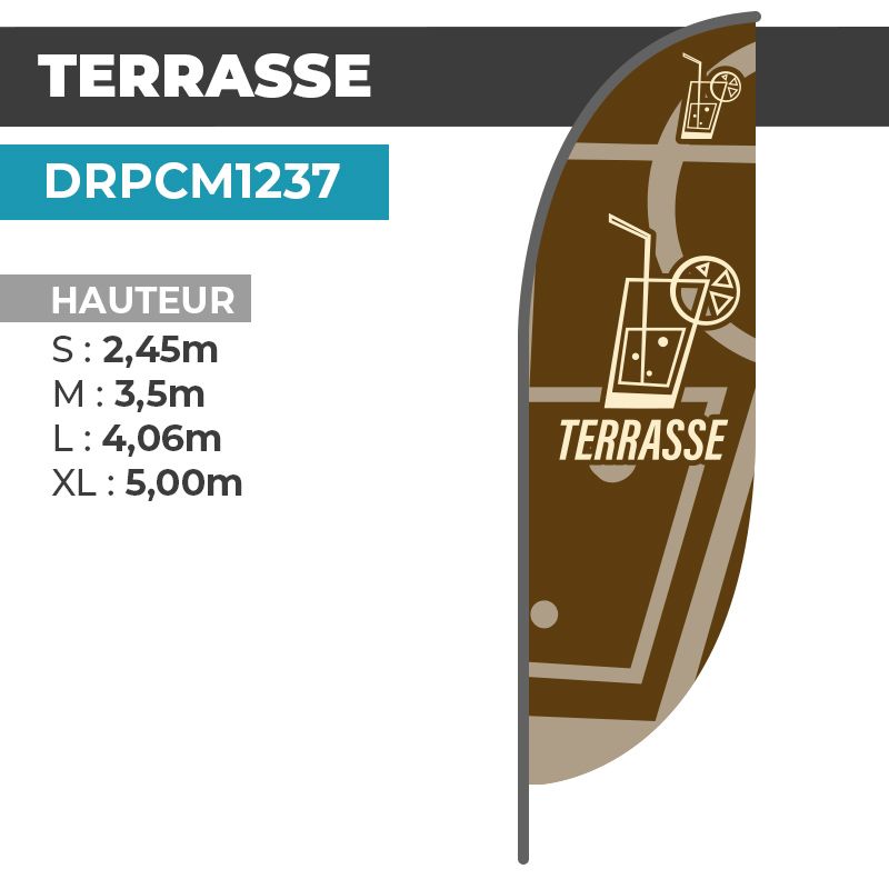Drapeau TERRASSE