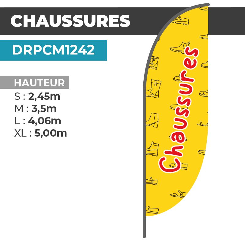 Drapeau CHAUSSURES