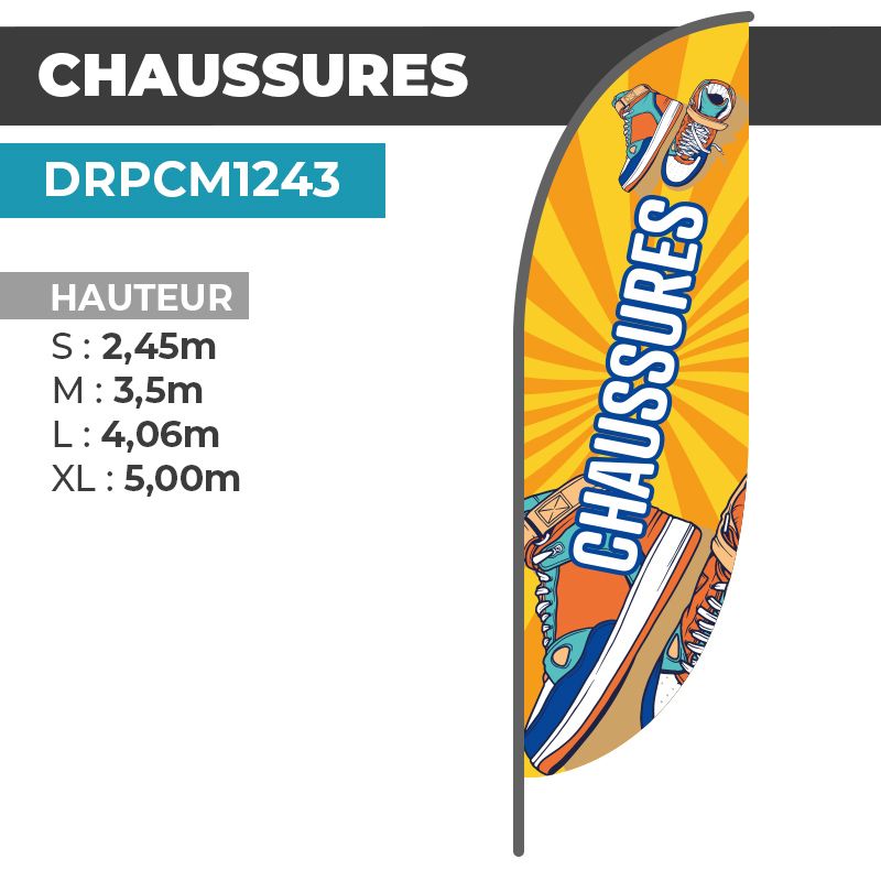 Drapeau CHAUSSURES