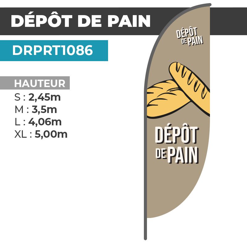 Drapeau DÉPÔT DE PAIN