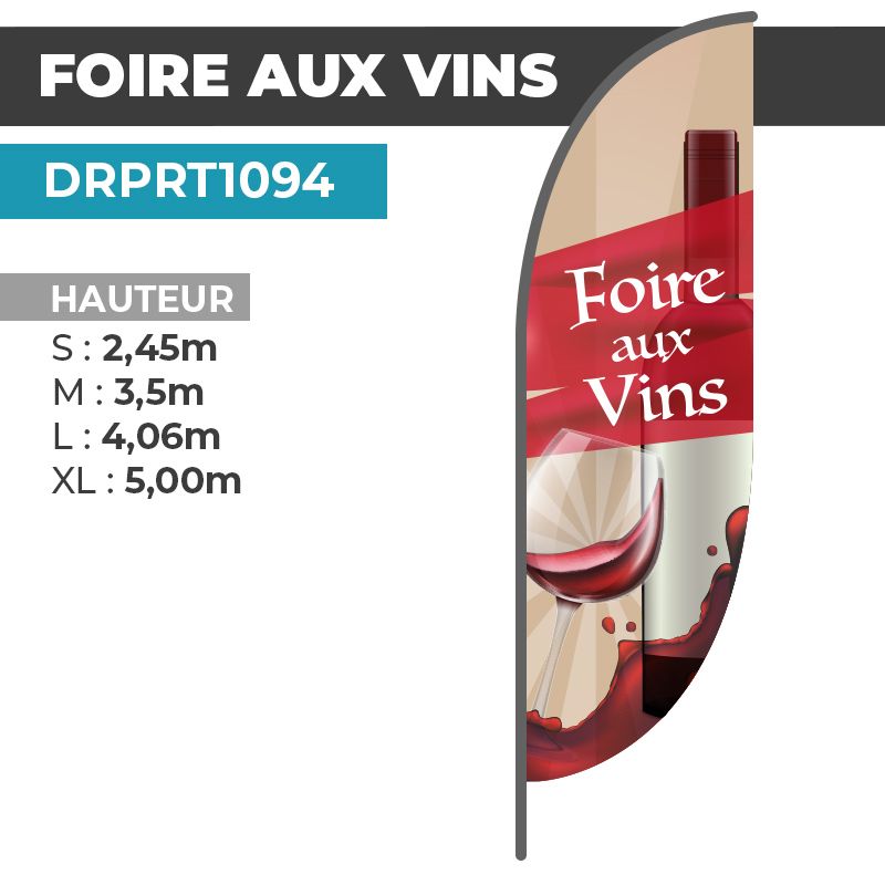 Drapeau FOIRE AUX VINS