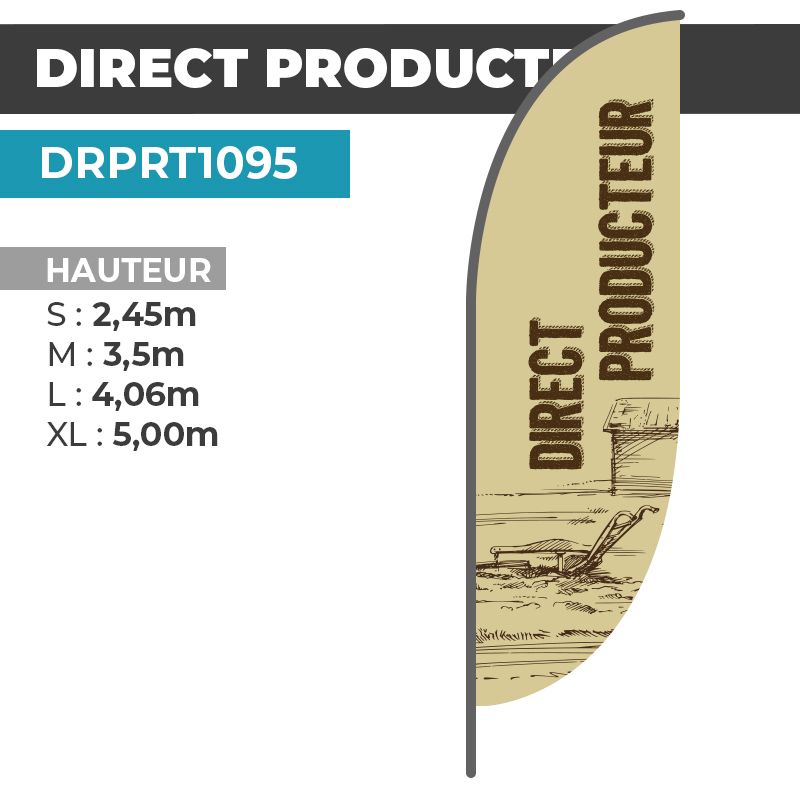 Drapeau DIRECT PRODUCTEUR