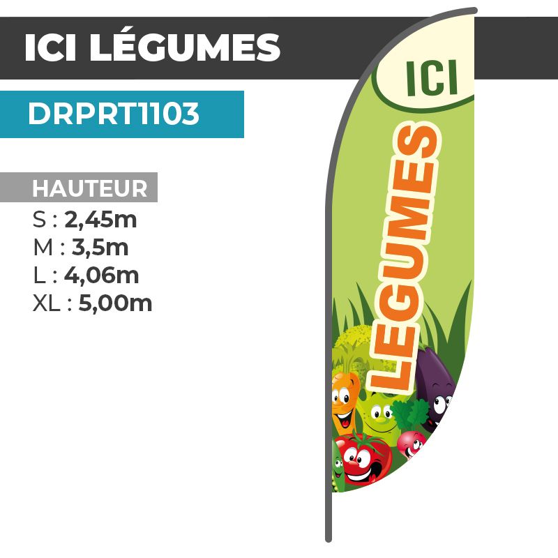 Drapeau ICI LÉGUMES
