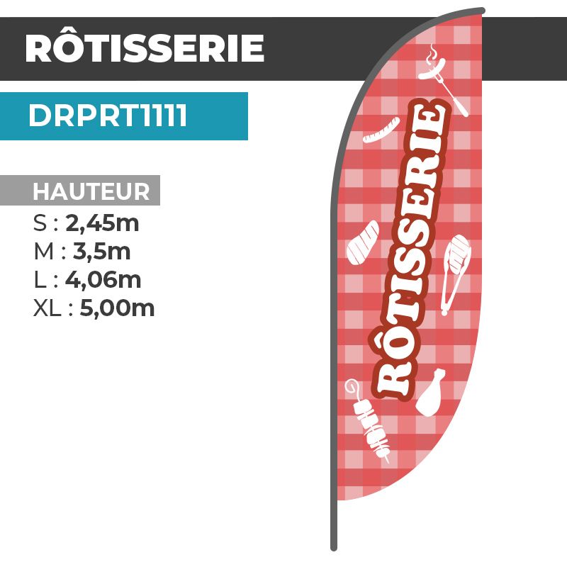 Drapeau RÔTISSERIE