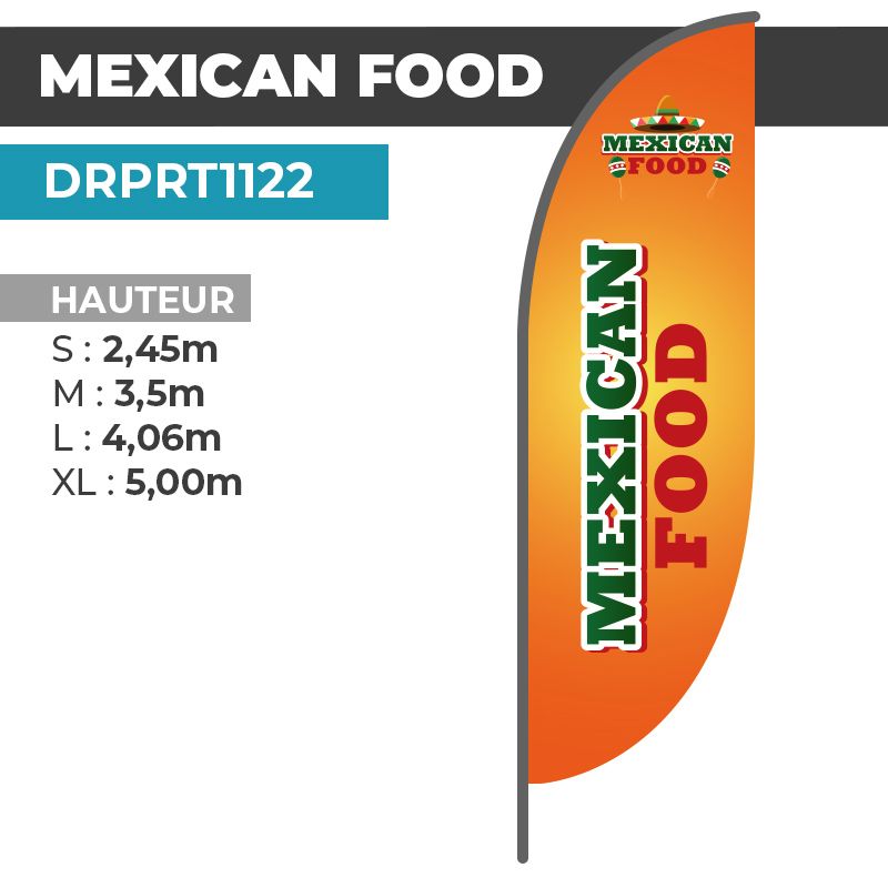 Drapeau MEXICAN FOOD