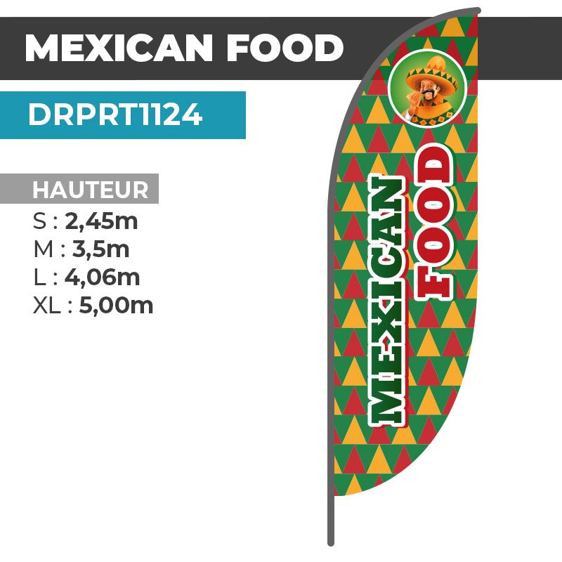 Drapeau MEXICAN FOOD