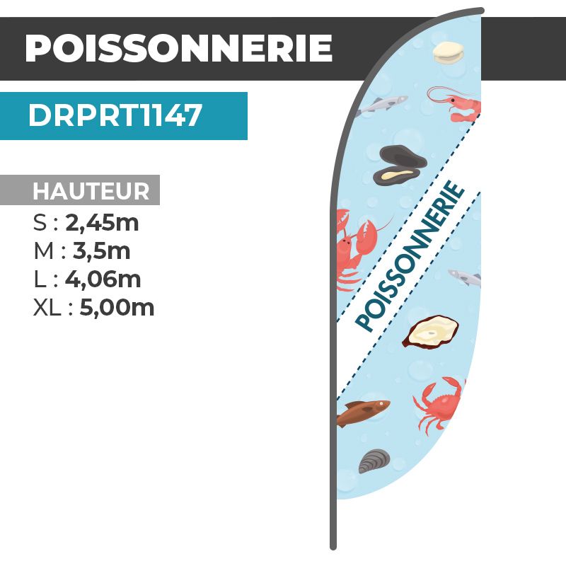 Drapeau POISSONNERIE