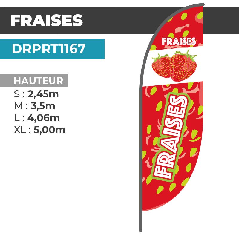 Drapeau FRAISES