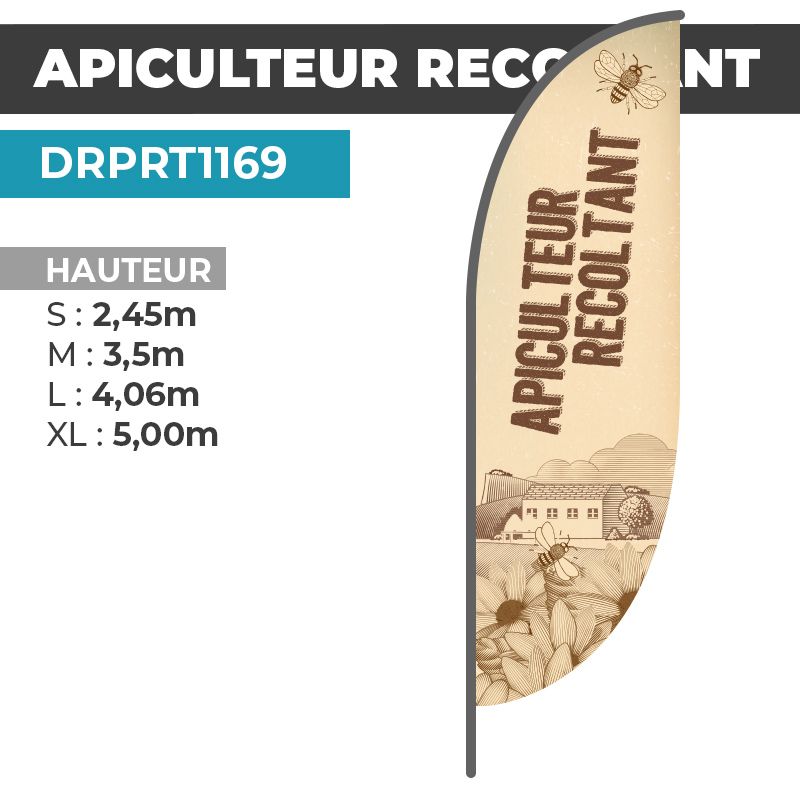 Drapeau APICULTEUR RÉCOLTANT